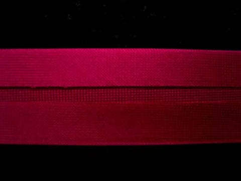 BB127 19mm Wine Satin Bias Binding - Ribbonmoon