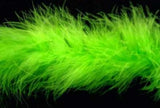 MARAB20 Lime Green Marabou String (Swansdown). Turkey Feather - Ribbonmoon