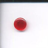 B14100 11mm Cardinal Red Polyester Shank Button - Ribbonmoon