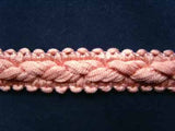 FT629 17mm Vieux Rose Pink Braid Trimming