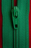 Z0502 YKK 25.5cm Deep Shamrock Green Nylon No.3 Closed End Zip - Ribbonmoon