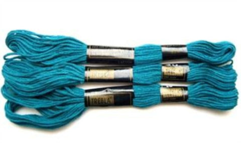 S858 8 Metre Skein Cotton Embroidery Thread, 6 Strand Colourfast - Ribbonmoon