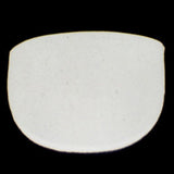 Shoulder Pad 06 White Covered. Price is for a pair. 16cm x 9cm - Ribbonmoon