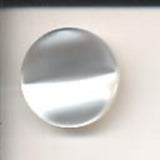 B11377 27mm Pearlised White Shimmery Shank Button - Ribbonmoon