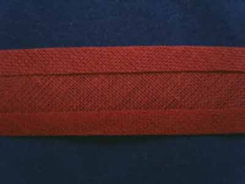 BB258 18mm Brick 100% Cotton Bias Binding - Ribbonmoon