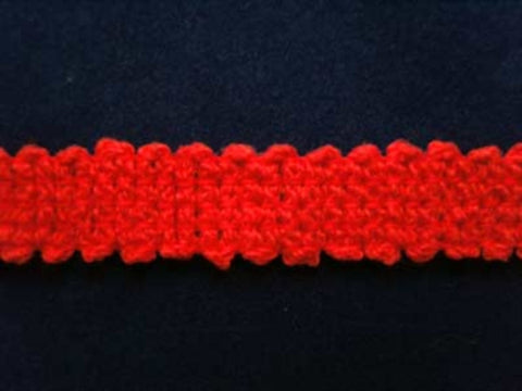 FT613 14mm Flame Red Braid Trimming