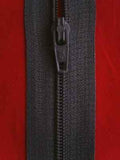 Z0051 18cm Dark Grey Nylon No.3 Closed End Zip - Ribbonmoon