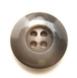 B10817 19mm Tonal Mid Greys High Gloss 4 Hole Button - Ribbonmoon