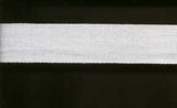 CT03 19mm Thin White Cotton Tape - Ribbonmoon