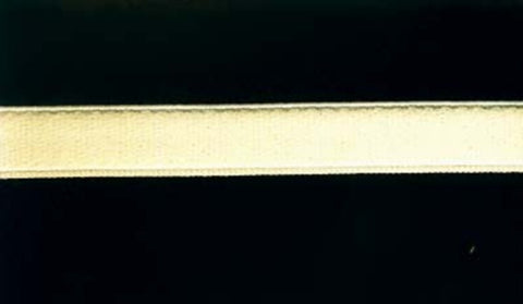 E124 10mm Cream Thick Soft Back Strapping - Ribbonmoon
