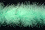 MARAB21 Mint Green Marabou String (Swansdown). Turkey Feather - Ribbonmoon