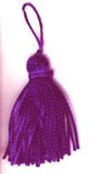 TAS52 Liberty Purple Key Tassel