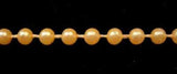 PT135 4mm Pienapple Cream Strung Pearl / Bead String Trimming - Ribbonmoon