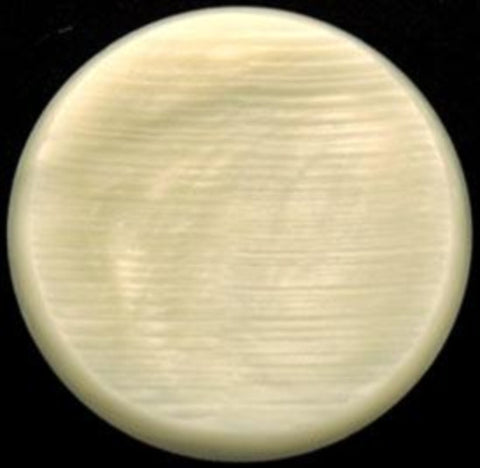 B10716 38mm Antique Ivory Textured Button, Hole Built into the Back - Ribbonmoon