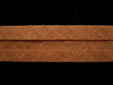 BB150 16mm Light Golden Brown 100% Cotton Bias Binding - Ribbonmoon
