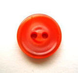 B13995 17mm Flame Orange Pearlised Surface 2 Hole Button - Ribbonmoon