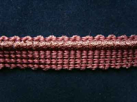 FT1366 14mm Deep Dusky Pink Corded Braid - Ribbonmoon