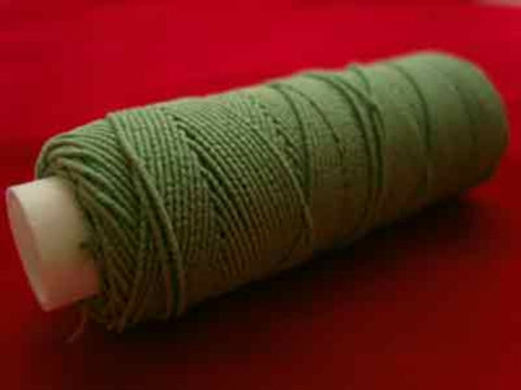 SHIRRING66 Asparagus Green Shirring Elastic, 20 Metre Spool - Ribbonmoon