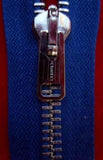 Z0967 50cm Dusky Royal Blue Metal Teeth No.5 Open End Zip - Ribbonmoon