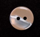 B6189 12mm Beige and Pearl Variegated Polyester 2 Hole Button