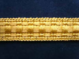 FT617 16mm Honey Gold Braid Trimming - Ribbonmoon