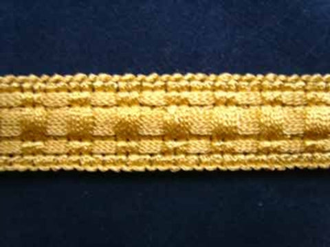FT617 16mm Honey Gold Braid Trimming - Ribbonmoon
