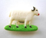 B15084 21mm Sheep Shaped Novelty Shank Button - Ribbonmoon