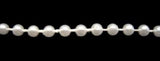 PT10 3mm Pearl White Strung Pearl / Bead String Trimming - Ribbonmoon