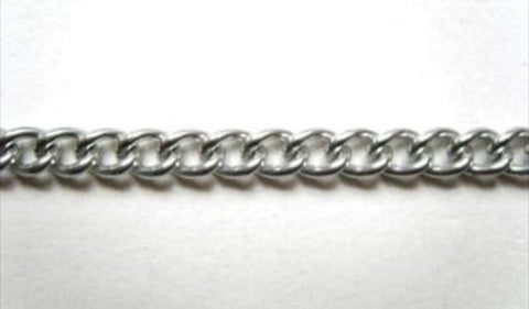 CHAIN6 5.5mm Silver Metal Chain - Ribbonmoon