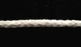 PCWHT07 5mm White 100% Cotton Piping Cord - Ribbonmoon