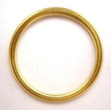 RING09 32mm Gold Light Metal Alloy Ring