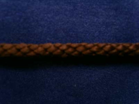 C412 4mm Lacing Cord by British Trimmings, Dark Brown 802 - Ribbonmoon