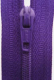 Z1451 51cm Deep Liberty Purple Nylon No.3 Closed End Zip - Ribbonmoon