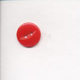 B7797 13mm Red and Cirece Tonal 2 Hole Polyester Fish Eye Button - Ribbonmoon