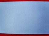 R4695 37mm Pompadour Blue Double Face Satin Ribbon - Ribbonmoon