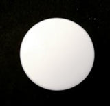 B12950 17mm White High Gloss Shank Button - Ribbonmoon