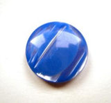 B13821 17mm Lupin Blue and Pearl Variegated Shank Button - Ribbonmoon