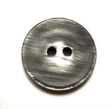 B11015 18mm Pearlised Slate Grey Shimmery 2 Hole Button - Ribbonmoon