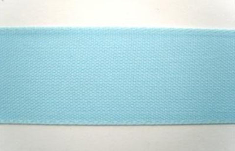 R7186 25mm Bright Saxe Blue Rustic Taffeta Seam Binding by Berisfords