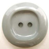 B5023 25mm Pale Blue Grey High Gloss 2 Hole Button - Ribbonmoon