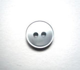 B11089 10mm Dusky Blue Polyester Shirt Type 2 Hole Button - Ribbonmoon