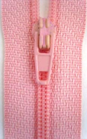 Z3123C 18cm Tea Rose Pink Nylon No.3 Closed End Zips - Ribbonmoon