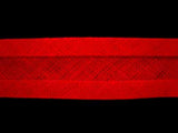 BB062 16mm Scarlet Red 100% Cotton Bias Binding Tape