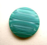 B14317 18mm Tonal Malibu Green and Pearl Variegated Shank Button - Ribbonmoon