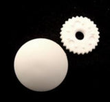 CB04 19mm Plastic Self Cover Button - Ribbonmoon