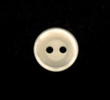 B12589 11mm Eau De Nil Green Polyester 2 Hole Button - Ribbonmoon