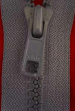 Z2699 27cm Slate Grey YKK Closed End Zip,Plastic Moulded Chunky Teeth No.6 - Ribbonmoon