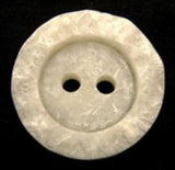 B10001 20mm Chunky Marble Effect 2 Hole Button, Textured Rim - Ribbonmoon