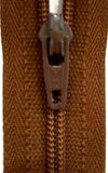 Z3998 YKK 13cm Mid Brown Nylon No.3 Closed End Zip