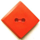 B7278 25mm Apricot Coral Gloss 2 Hole Button - Ribbonmoon
